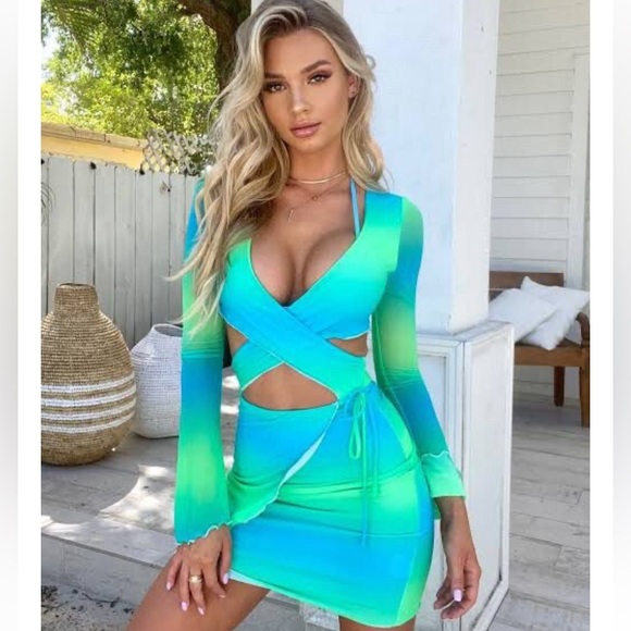 Tiger Mist Sunnie Wrap Dress - Picture 2 of 2